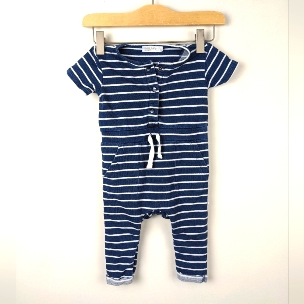 Miles Baby Shortall Romper 9 Months